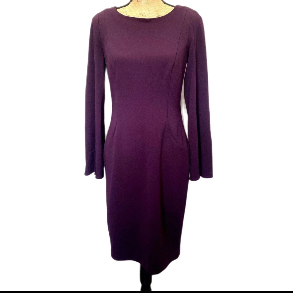 Calvin Klein plum/purple Sheath Dress